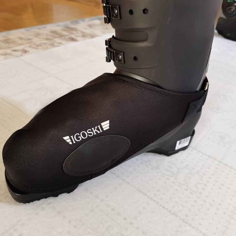 IGOSKI SKI Boot & Shoe Covers Water Resistant and Washable Ski Boot Covers Keep Dry and Warm - Image 3